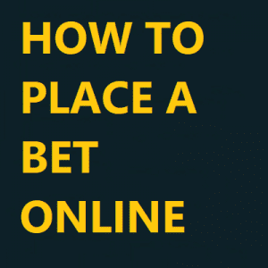 how to place a bet online